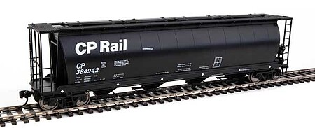 WalthersMainline 59 Cylindrical Hopper Canadian Pacific #384942 HO Scale Model Train Freight Car #7842