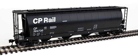 WalthersMainline 59 Cylindrical Hopper Canadian Pacific #384730 HO Scale Model Train Freight Car #7843