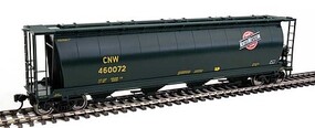 WalthersMainline 59' Cylindrical Hopper Chicago & North Western #460072 HO Scale Model Train Freight Car #7848