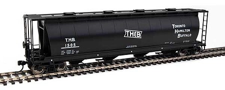WalthersMainline 59 Cylindrical Hopper Toronto, Hamilton & Buffalo #1505 HO Scale Model Train Freight Ca #7864