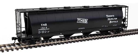 WalthersMainline 59 Cylindrical Hopper Toronto, Hamilton & Buffalo #1517 HO Scale Model Train Freight Ca #7865