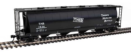 WalthersMainline 59 Cylindrical Hopper Toronto, Hamilton & Buffalo #1520 HO Scale Model Train Freight Ca #7866