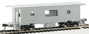 International Bay Window Caboose Kit Undecorated HO Scale Model Train Freight Car #8650