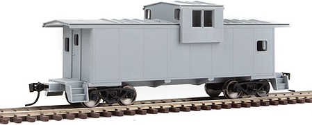 WalthersMainline International Extended Wide Vision Caboose Undecorated HO Scale Model Train Freight Car #8700