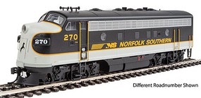 WalthersMainline EMD F7 A Standard DC Norfolk Southern #271 (Tuxedo- black, Imitiation Aluminum, Dulux Gold) WalthersMainline EMD F7 A Standard DC Norfolk Southern #271 (Tuxedo- black, Imitiation Aluminum, Dulux Gold)