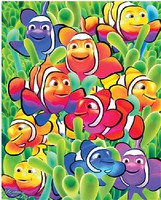 Cute Clown Fishes Puzzle Ages 5+ (60pc)