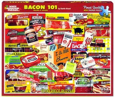 Bacon 101 Various Products Collage Puzzle (1000pc)