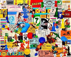 WhiteMount Games Pieces Collage Puzzle (1000pc) WhiteMount Games Pieces Collage Puzzle (1000pc)