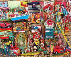 WhiteMount Antique Toys Collage Puzzle (1000pc) WhiteMount Antique Toys Collage Puzzle (1000pc)
