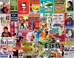 WhiteMount Remember When American Trends & History Collage Puzzle (1000pc) WhiteMount Remember When American Trends & History Collage Puzzle (1000pc)