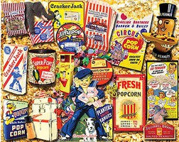 WhiteMount Favorite Snacks Collage Puzzle (1000pc)