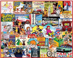 Things I Did As A Kid Collage Puzzle (1000pc)