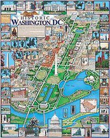 Historic Washington, D.C. Collage Puzzle (1000pc)