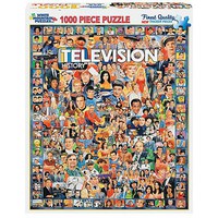 WhiteMount Television History 1000pcs Jigsaw Puzzle 600-1000 Piece #270pz WhiteMount Television History 1000pcs Jigsaw Puzzle 600-1000 Piece #270pz