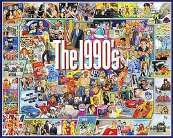 The 1990s Events & Famous People Collage Puzzle (1000pc)