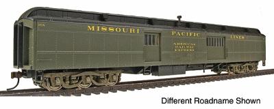 Walthers Heavyweight ACF 70 Baggage-Express - Ready to Run Illinois Central (green) - HO-Scale