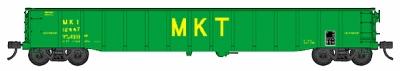 Walthers Gold Line(TM) Thrall 53 Gondola - Ready to Run Missouri-Kansas-Texas(TM) #12439 (green) - HO-Scale