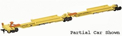 Walthers Gold Line(TM) Trinity Five-Unit 48 Spine Car Assembled TTX #79626 - HO-Scale
