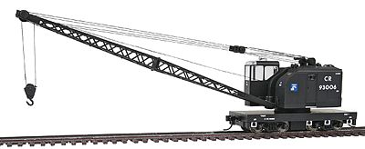 Walthers American Crane - Standard DC Conrail #93006 (black) - HO-Scale