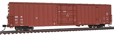 Walthers 60 Gunderson Boxcar Minnesota, Dakota & Western HO Scale Model Train Freight Car #42454