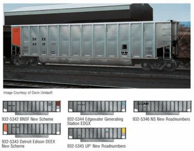 Gold Line(TM) Bethgon Coalporter Gondola 6-Pack Ready to Run