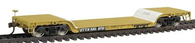 Walthers Gold Line(TM) 4-Axle, 90-Ton GSC Depressed-Center Flatcar Ready to Run Trailer Train - HO-Scale