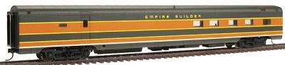 Walthers Empire Builder Streamlined Coffee Shop Lounge HO Scale Model Train Passenger Car #9065