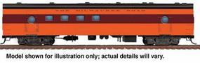 Walthers 1955 Twin Cities Hiawatha Railway Post Office Ready to Run Milwaukee Road #2152-2153 (orange, maroon, black) HO-Scale Walthers 1955 Twin Cities Hiawatha Railway Post Office Ready to Run Milwaukee Road #2152-2153 (orange, maroon, black) HO-Scale