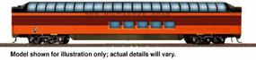 Walthers Milwaukee Road 1955 ''Twin Cities Hiawatha'' Streamlined Cars Assembled Pullman-Standard Super Dome #50-59 HO-Scale Walthers Milwaukee Road 1955 ''Twin Cities Hiawatha'' Streamlined Cars Assembled Pullman-Standard Super Dome #50-59 HO-Scale