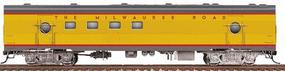 Walthers Milwaukee Road Railway Post Office Car #2152-53 Ready to Run Milwaukee Road (UP City Scheme, Armour Yellow, gray) HO-Scale Walthers Milwaukee Road Railway Post Office Car #2152-53 Ready to Run Milwaukee Road (UP City Scheme, Armour Yellow, gray) HO-Scale