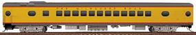 Walthers Milwaukee Road #535-Series 52-Seat Coach Ready to Run Straight Sills & Disc Brakes (UP City Scheme, Armour Yellow, gray) HO-Scale Walthers Milwaukee Road #535-Series 52-Seat Coach Ready to Run Straight Sills & Disc Brakes (UP City Scheme, Armour Yellow, gray) HO-Scale