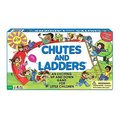 Winning-Moves Classic Chutes/Ladders Educational Learning Game #1195