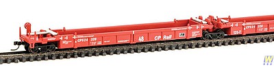 WalthersN 5-Unit Articulated 48 Well Car Canadian Pacific #524326 - N-Scale