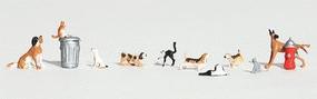 Woodland Dogs & Cats (11) HO Scale Model Railroad Figure #1841 Woodland Dogs & Cats (11) HO Scale Model Railroad Figure #1841