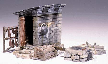 Woodland Scenic Details Smokehouse Kit HO Scale Model Building #213