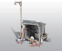 Scenic Details Tool Shed Kit HO Scale Model Building #216