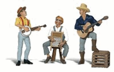 Woodland Pickin and Grinnin G Scale Model Railroad Figure #2546