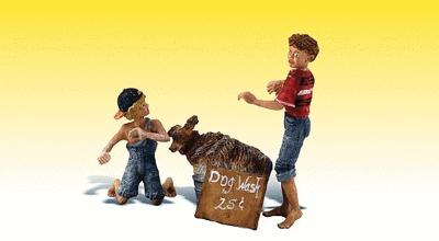 Woodland Scenic Accents You Dirty Dog G Scale Model Railroad Figures #2566