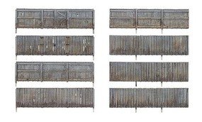 Woodland Privacy Fence Kit 192' Scale Total with Gates, Hinges and Planter Pins O-Scale