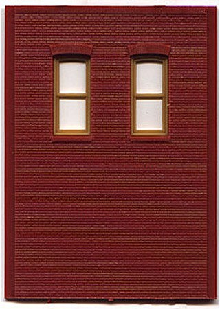 Woodland DPM 2 Story/2 High Rectangle Windows (4) HO Scale Model Railroad Building Accessory #30139