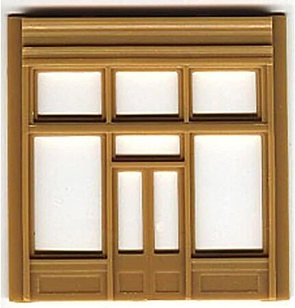 Woodland DPM Street Level 20th Century Entry (4) HO Scale Model Railroad Building Accessory #30161