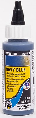 Woodland Water Tint Navy Blue (2 fl.oz.) Model Railroad Mold Accessory #4519