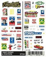 Woodland Dry Transfer 1960's Signs & Posters HO Scale Model Railroad Billboard Sign #561 Woodland Dry Transfer 1960's Signs & Posters HO Scale Model Railroad Billboard Sign #561