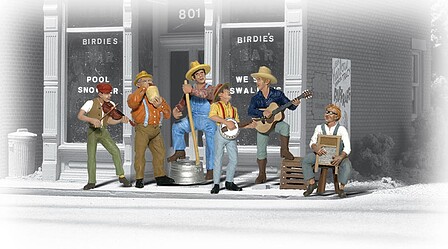 Woodland Jug Band HO Scale Model Railroad Figure #a1902