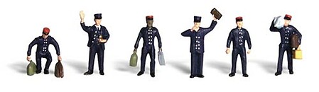 Woodland Train Personnel N Scale Model Railroad Figure #a2131