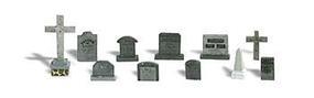 Woodland Tombstones N Scale Model Railroad Building Accessory #a2164