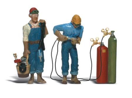Woodland Scenic Accents(R) Figures - Welder Brothers G Scale Model Railroad Figure #a2544