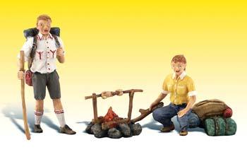 Woodland Scenic Accents(R) Figures Camp Couple G Scale Model Railroad Figures #a2567