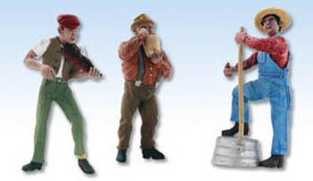 Woodland Scenic Accents(R) Figures Juniors Jug Band G Scale Model Railroad Figure #a2570