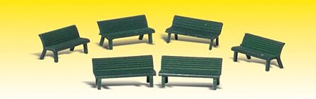 Woodland Park Benches O Scale Model Railroad Building Accessory #a2758